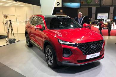 日內瓦車(chē)展：實(shí)拍現代全新格越，追求實(shí)用性的SUV